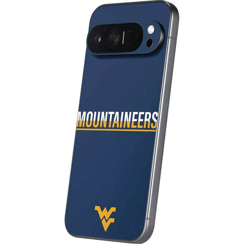West Virginia University Blue Wood Floor Pixel 9 Pro XL Skin